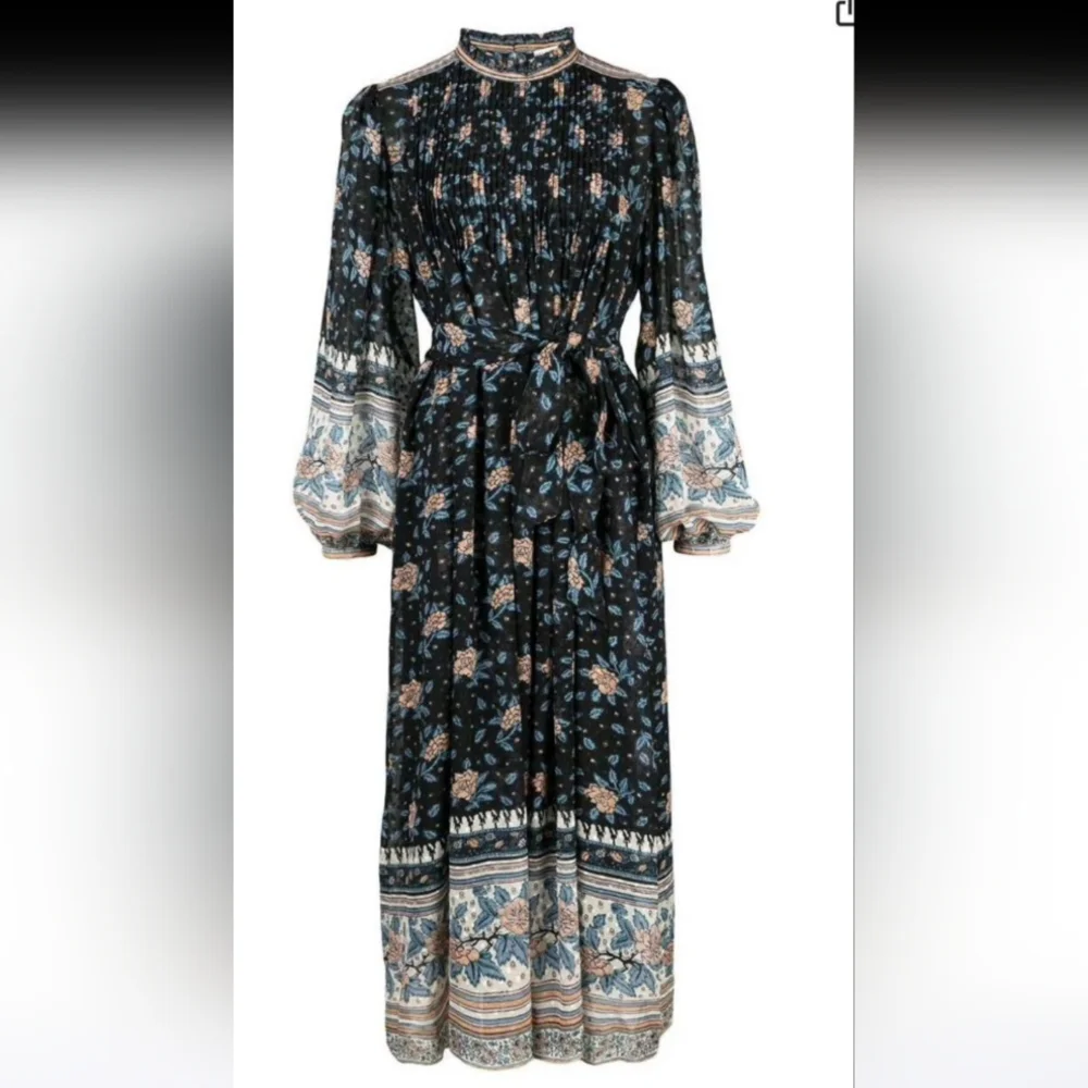 Ulla Johnson Prisma Silk Georgette Dress size 6 - Picture 6 of 16